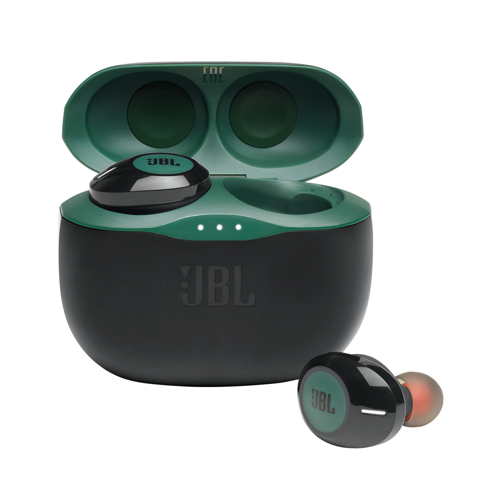 JBL Tune 125TWS - Green - True wireless earbuds - Hero